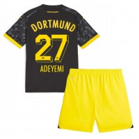 Borussia Dortmund Karim Adeyemi #27 Bortatröja Barn 2023-24 Kortärmad (+ Korta byxor)